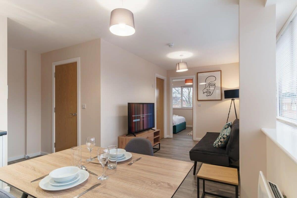 Fantastic 1 Bed Flat Manchester - Sleeps 3 Eksteriør bilde